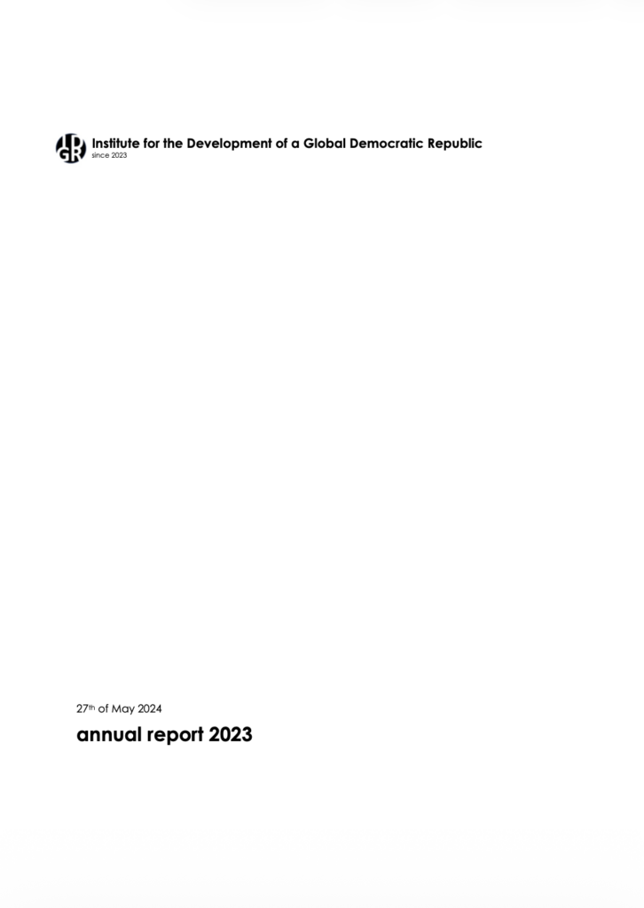 2023 IDGR Annual Report